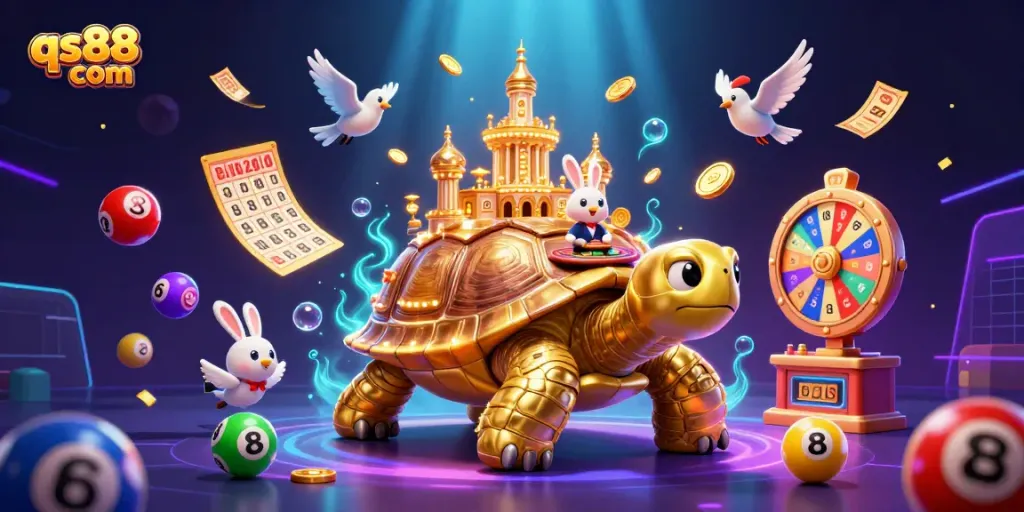 Engage in vibrant gambling fun at qs88 com with a golden tortoise casino and interactive games.