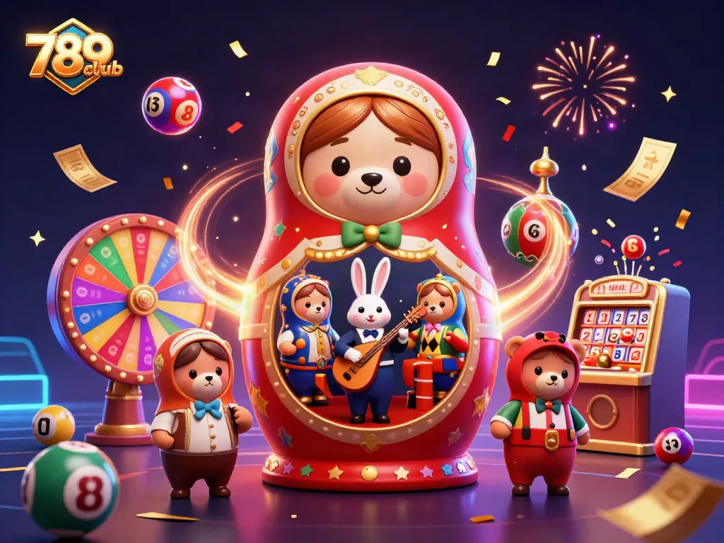 Play exciting games at 789club with dynamic lottery elements and colorful prizes.