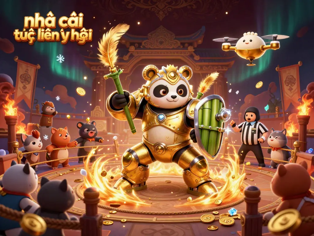 Experience the excitement at nhà cái trực tuyến uy tín with dynamic 3D casino elements and characters.