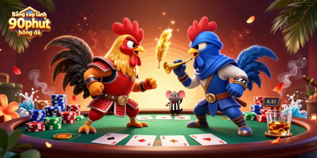 Engage with Bảng xếp hạng 90phut bóng đá as roosters battle for victory amid vibrant gambling elements.