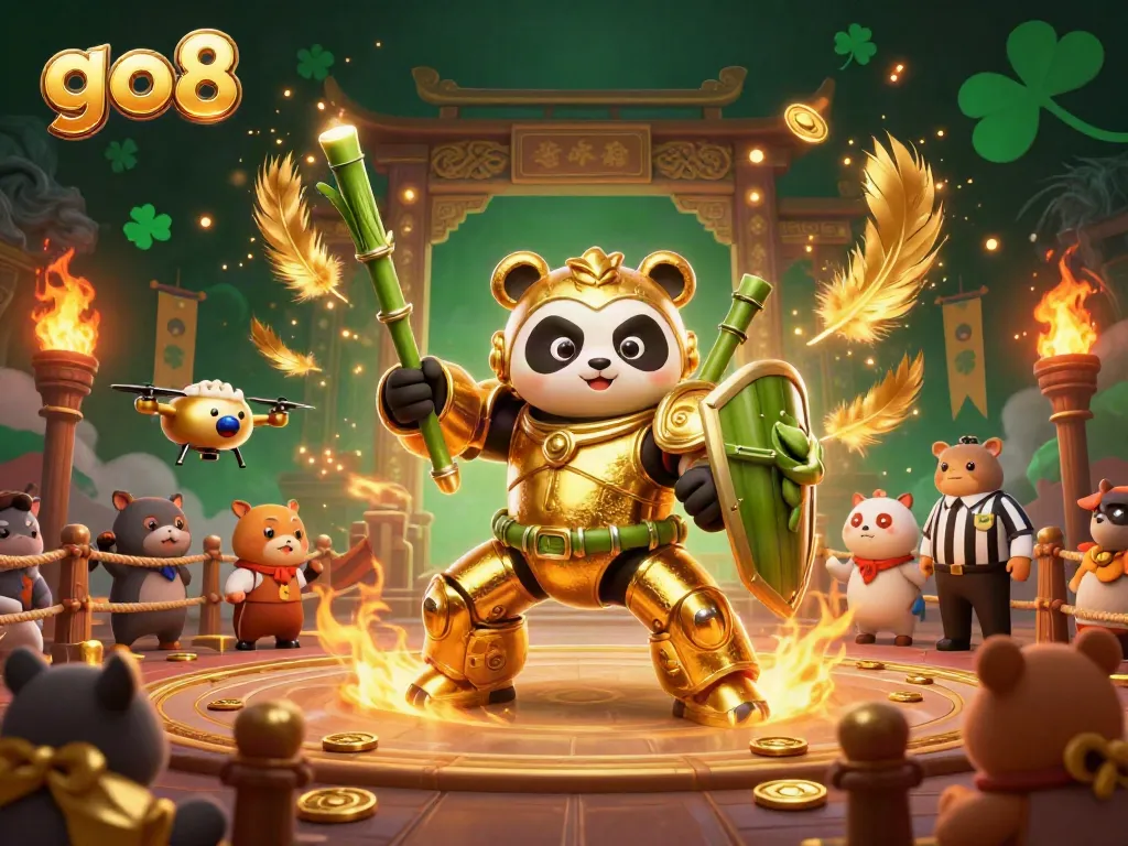 Engage in thrilling gameplay at go8 with dynamic characters and vibrant casino elements.