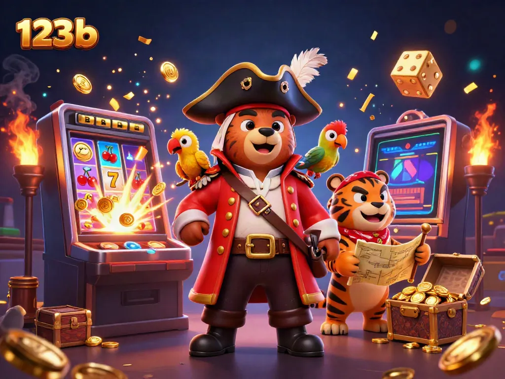 Join the exciting world of 123 b with thrilling slots, pirate adventures, and jackpot riches!
