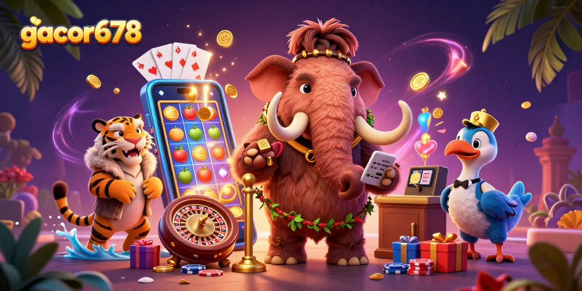 Engage with gacor678 for an exciting slot experience filled with colorful action and vibrant characters.