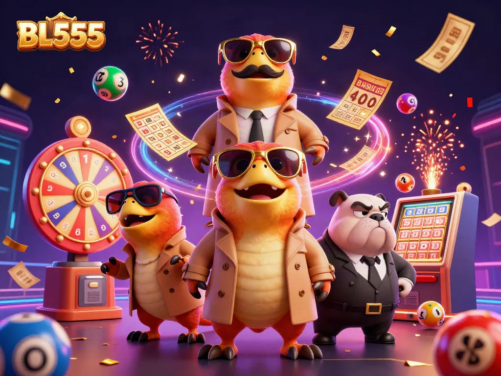 Experience thrilling gameplay with BL555’s dynamic casino visuals and vibrant elements.